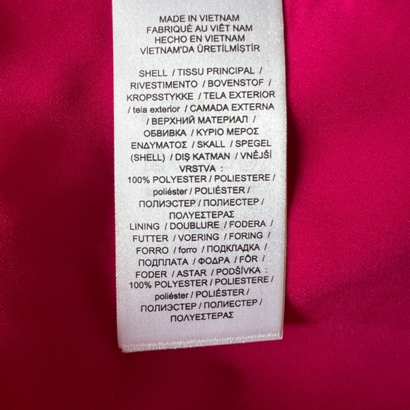 RALPH LAUREN FUSIA DRESS SZ. 10 - Picture 5 of 6